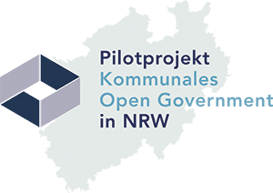 Pilotprojekt Kommunales Open Government in NRW Logo